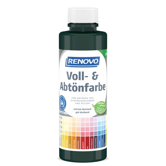 Renovo Voll- und Abtönfarbe, Moosgrün, 500 ml, 280405006005